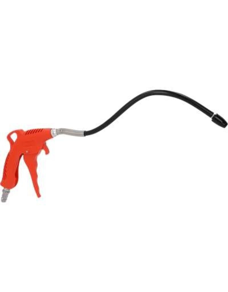 KS TOOLS Perslucht-uitblaaspistool met flexibele spuitkop - 515.1914