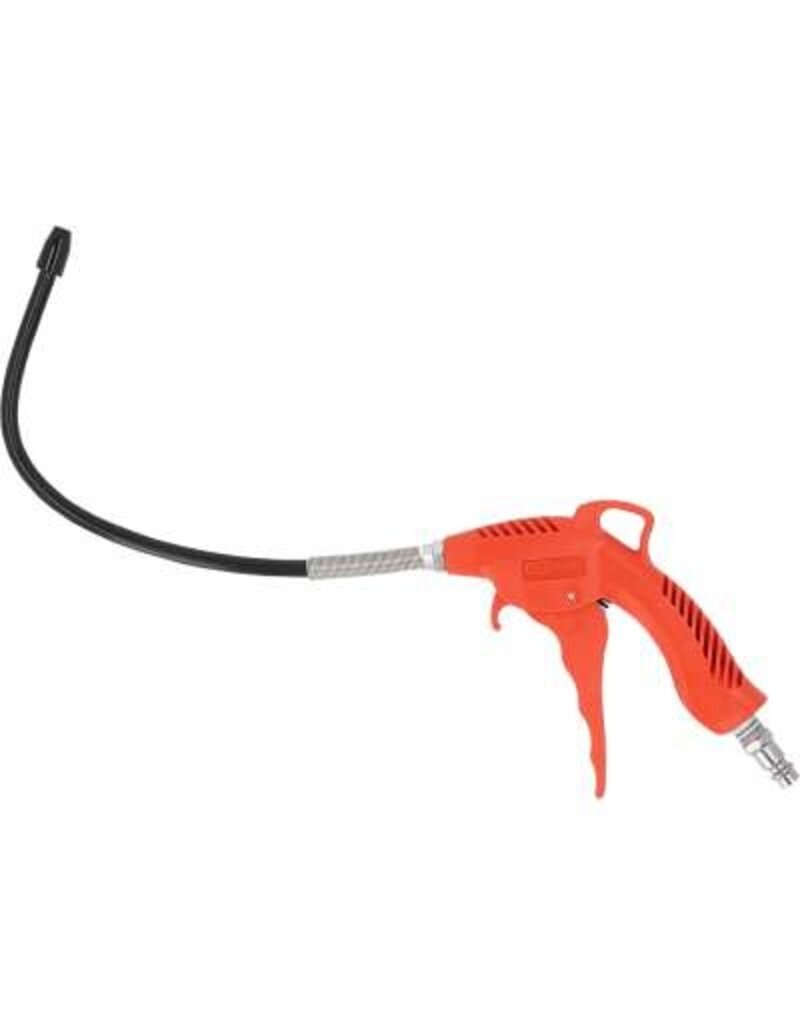 KS TOOLS Perslucht-uitblaaspistool met flexibele spuitkop - 515.1914