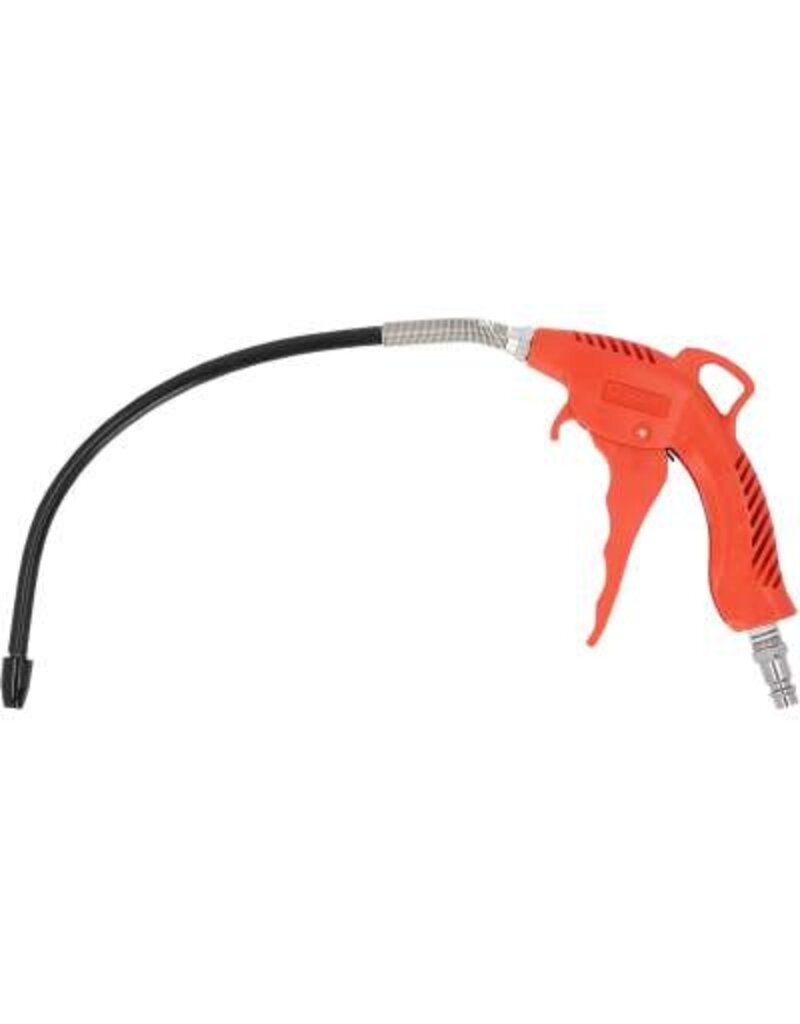 KS TOOLS Perslucht-uitblaaspistool met flexibele spuitkop - 515.1914