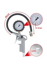 KS TOOLS Bandenpomp, geijkt, 0-10bar - 515.1960