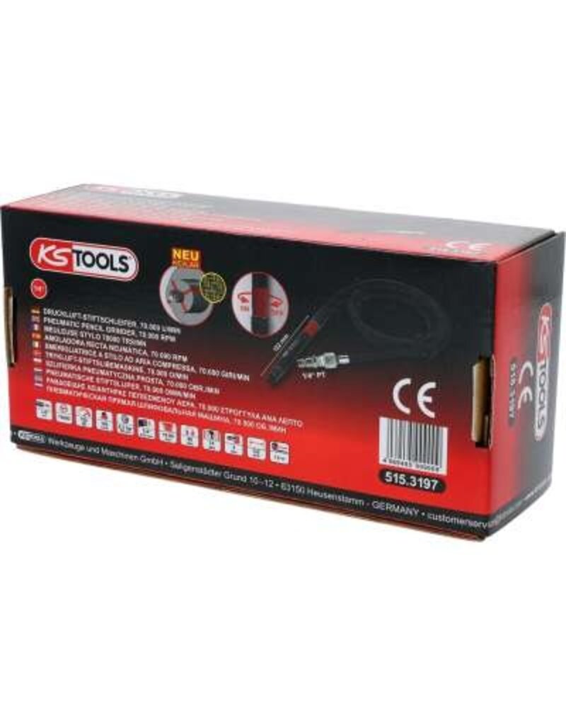 KS TOOLS Pneumatische stiftslijper, 70.000 Omw/min - 515.3197