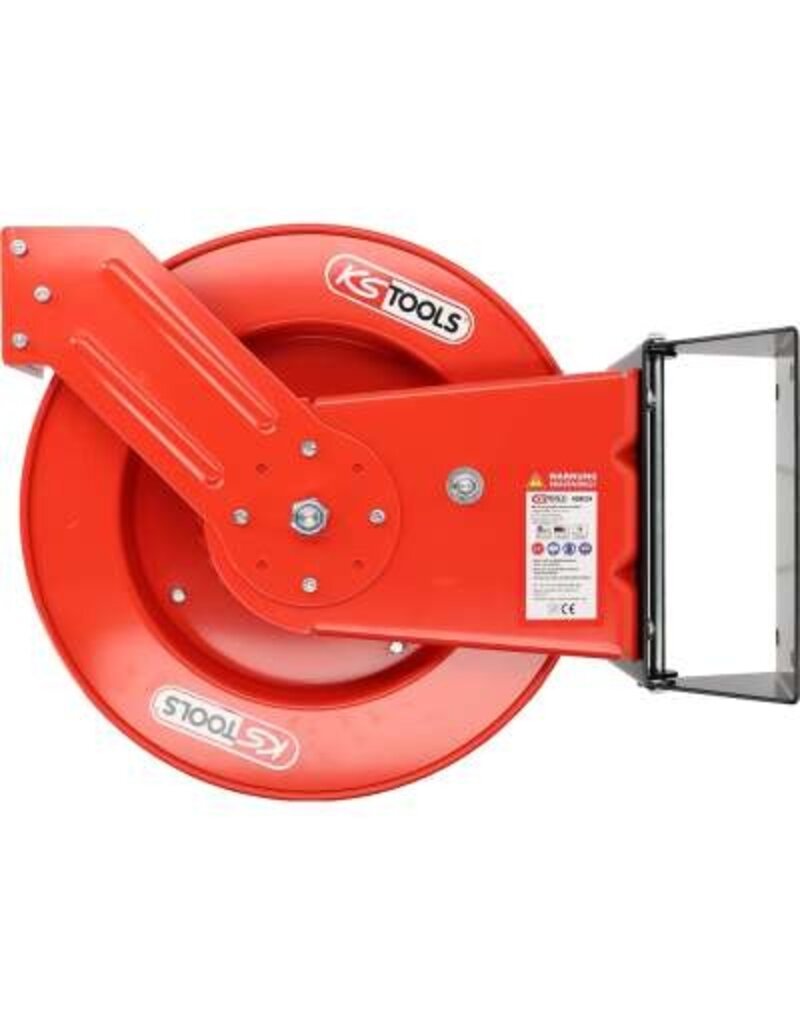 KS TOOLS Oprolautomaat voor luchtslang Ø 10 mm, 3/8" aansluiting, 20 m - 515.3425