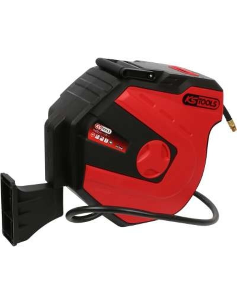 KS TOOLS Oprolautomaat voor luchtslang, Ø 13mm x 15m - 515.3445