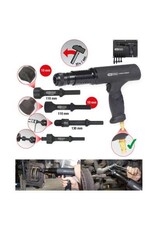 KS TOOLS Vibro-Power Pneumatische beitel/hamerset, 6-dlg + houder - 515.3880