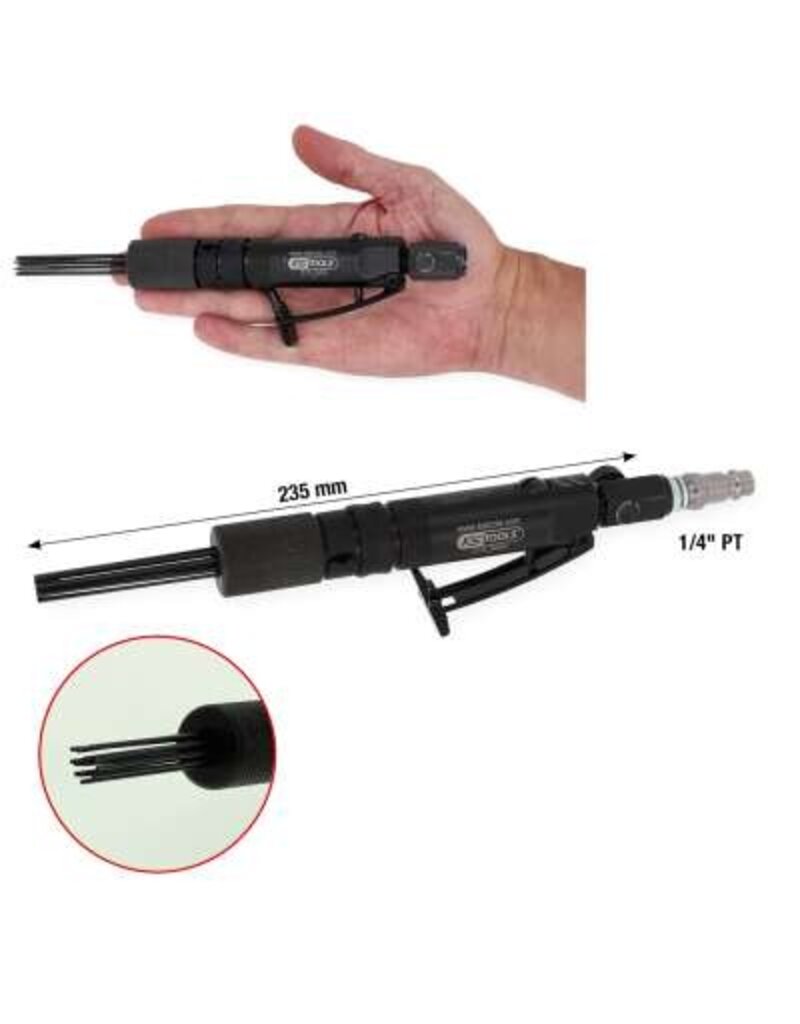 KS TOOLS Mini-perslucht-naaldbikhamer - 515.3980