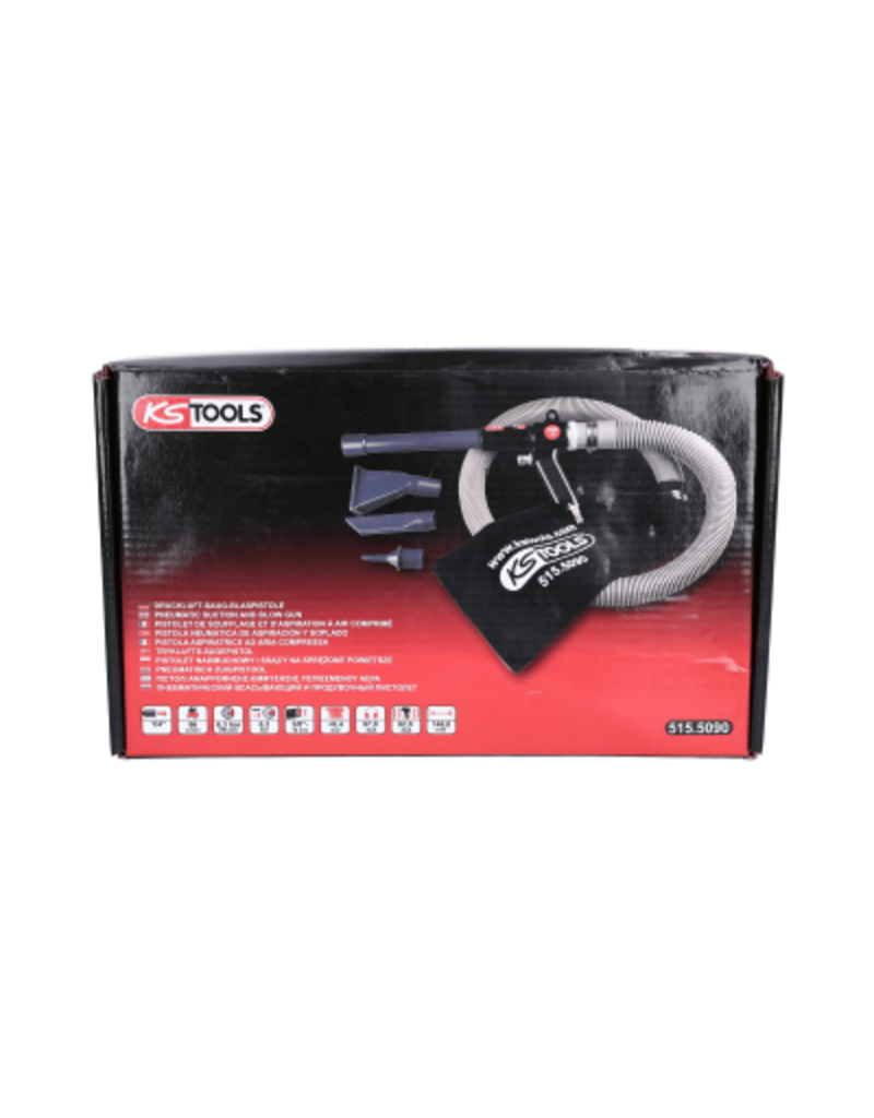KS TOOLS Pneumatisch zuigpistool, 145mm - 515.5090