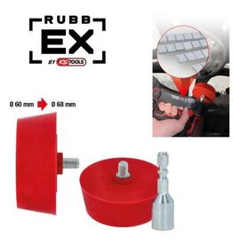 KS TOOLS Radeerschijf voor aluminiumvelgen, conisch - 515.5471