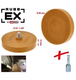 KS TOOLS Caramelschijf lijmverwijderaar, 88mm - 515.5481