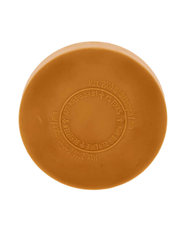 KS TOOLS Caramelschijf, 88 mm, verpakking van 10 stuks - 515.5486