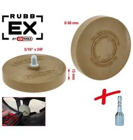 KS TOOLS Caramelschijf lijmverwijderaar, 88mm - 515.5491