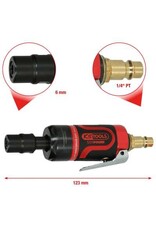 KS TOOLS SlimPOWER mini pneumatische staafslijper, recht - 515.5530