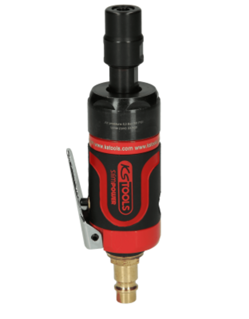 KS TOOLS SlimPOWER mini pneumatische staafslijper, recht - 515.5530