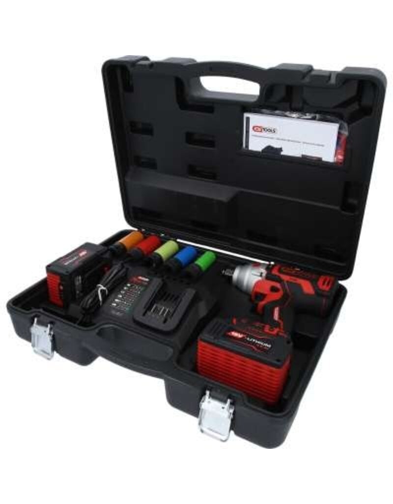 KS TOOLS eMONSTER 1/2" brushless accu-slagschroefmachineset, 9-dlg - 515.6100