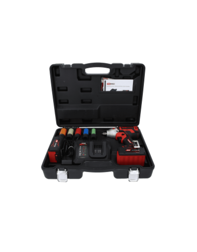 KS TOOLS eMONSTER 1/2" brushless accu-slagschroefmachineset, 9-dlg - 515.6100