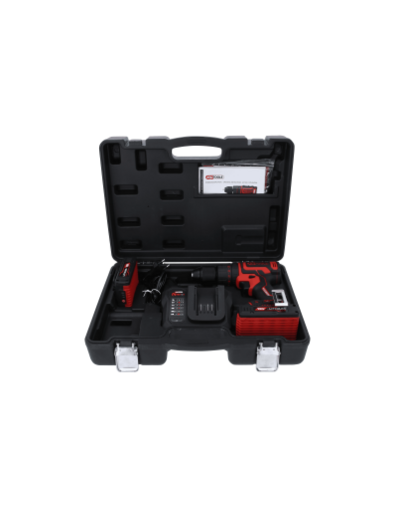 KS TOOLS eMONSTER brushless accuslagschroef-/boormachineset, 4-dlg - 515.6300