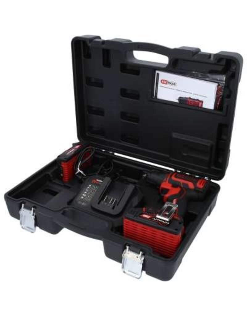 KS TOOLS eMONSTER brushless accuschroef-/boormachineset, 4-dlg - 515.6400