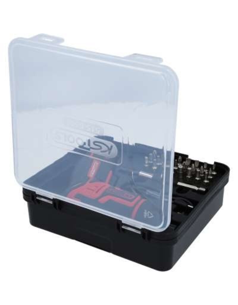 KS TOOLS 1/4" eMONSTER accu-bit-schroefmachineset, 27-dlg - 515.6500