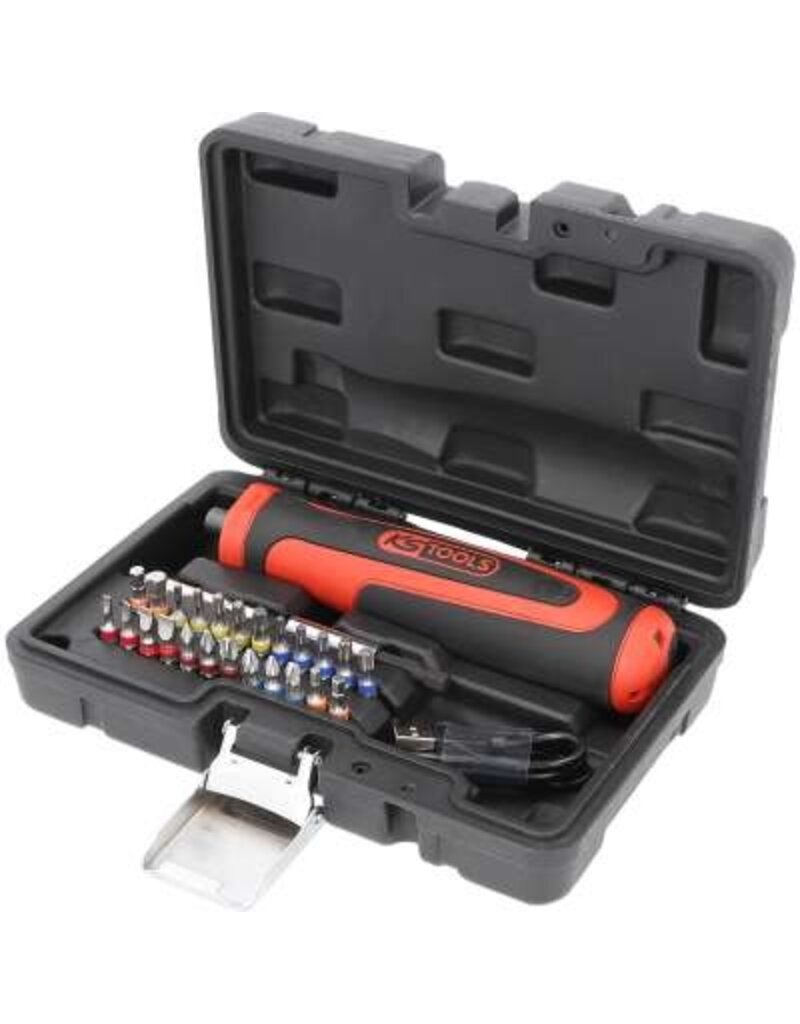 KS TOOLS 1/4" eMONSTER accu-bit-schroefmachineset, 27-dlg, 6 Nm - 515.6550