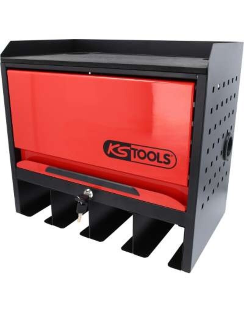 KS TOOLS eMONSTER gereedschapskast voor wandmontage met 1 deur, h 435 x b 480 x d 282 mm - 515.6901