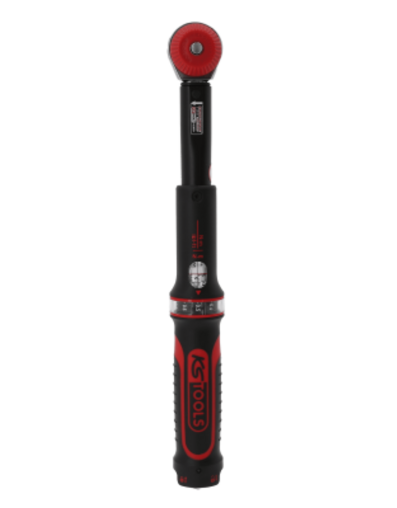 KS TOOLS 1/4" ERGOTORQUE®precision momentsleutel met ratel en draaiknop 5-25 Nm - 516.1412