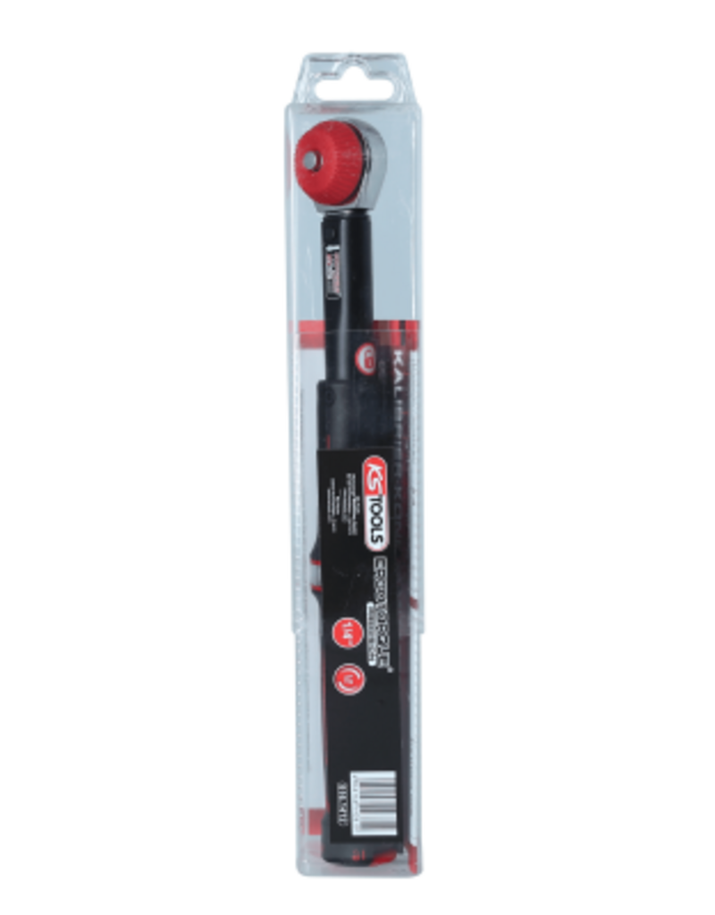 KS TOOLS 1/4" ERGOTORQUE®precision momentsleutel met ratel en draaiknop 5-25 Nm - 516.1412