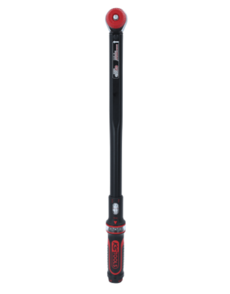 KS TOOLS 1/2" ERGOTORQUE®precision Momentsleutel met draaiknop-omsteek-ratelkop, 60-320Nm - 516.1472