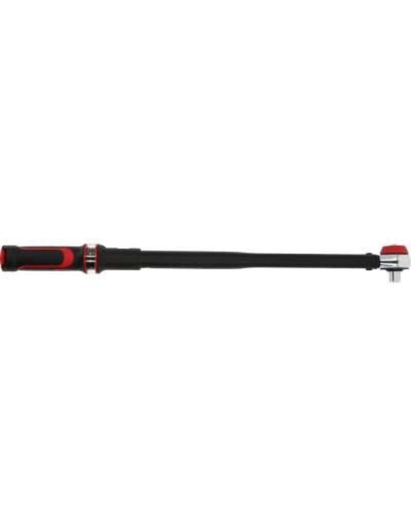 KS TOOLS 1/2" ERGOTORQUE®precision Momentsleutel met draaiknop-omsteek-ratelkop, 60-320Nm - 516.1472