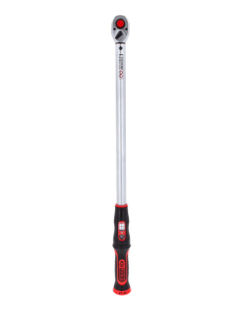 KS TOOLS 1/2" INFINITOOL Momentsleutel met omschakelbare ratelkop, 80-420 Nm - 516.9082