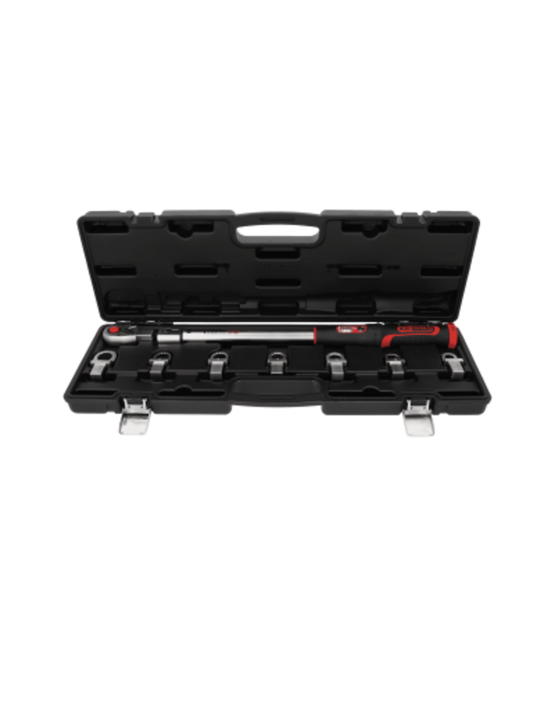 KS TOOLS 14x18mm INFINITOOL Momentsleutelset  met insteekopname 20-200Nm, 9-dlg - 516.9105