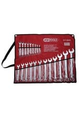 KS TOOLS Ring-steeksleutelset, gebogen, 21-dlg, 6-32mm - 517.0043