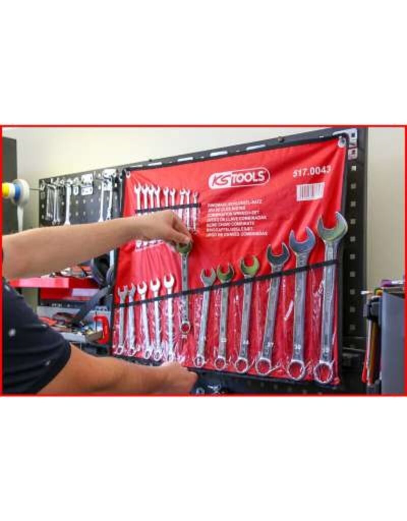 KS TOOLS Ring-steeksleutelset, gebogen, 21-dlg, 6-32mm - 517.0043