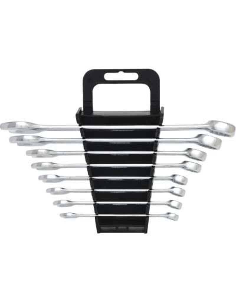 KS TOOLS Ring-steeksleutelset, gebogen, 8-dlg, 8-19mm - 517.0048