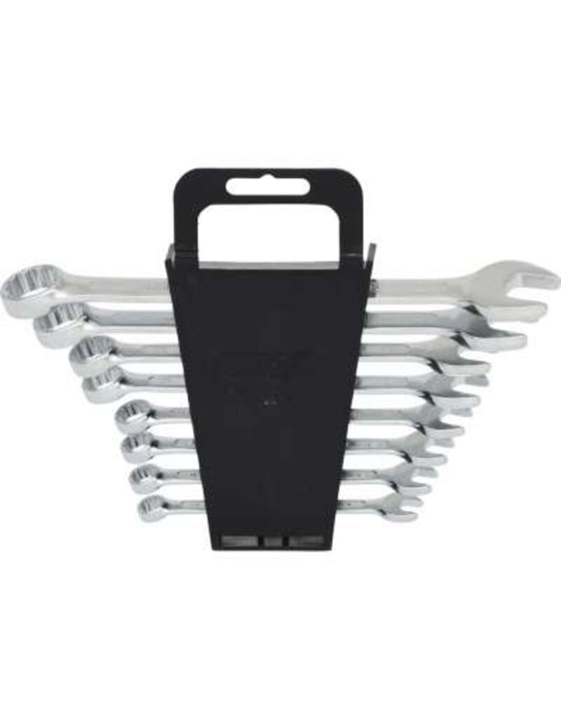 KS TOOLS Ring-steeksleutelset, gebogen, 8-dlg, 8-19mm - 517.0048