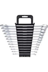 KS TOOLS Ring-steeksleutelset, gebogen, 12-dlg, 8-19mm - 517.0052