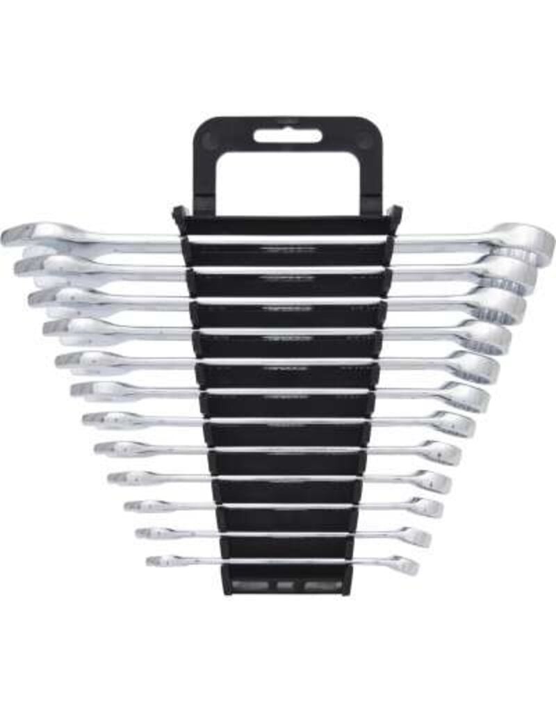 KS TOOLS Ring-steeksleutelset, gebogen, 12-dlg, 8-19mm - 517.0052