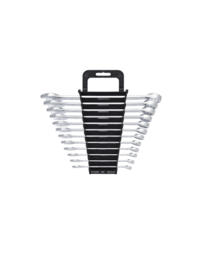 KS TOOLS Ring-steeksleutelset, gebogen, 12-dlg, 8-19mm - 517.0052