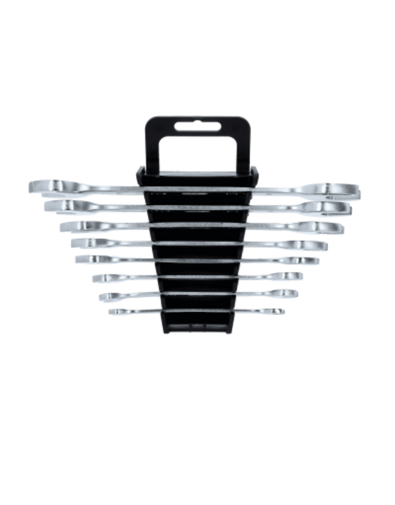 KS TOOLS Dubbele steeksleutelset, 8-dlg, 6x7-20x22mm - 517.0148