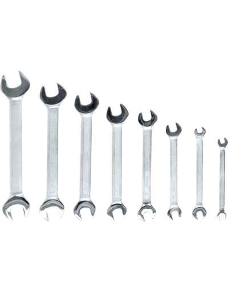 KS TOOLS Dubbele steeksleutelset, 8-dlg, 6x7-20x22mm - 517.0148