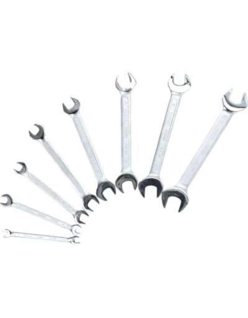 KS TOOLS Dubbele steeksleutelset, 8-dlg, 6x7-20x22mm - 517.0148