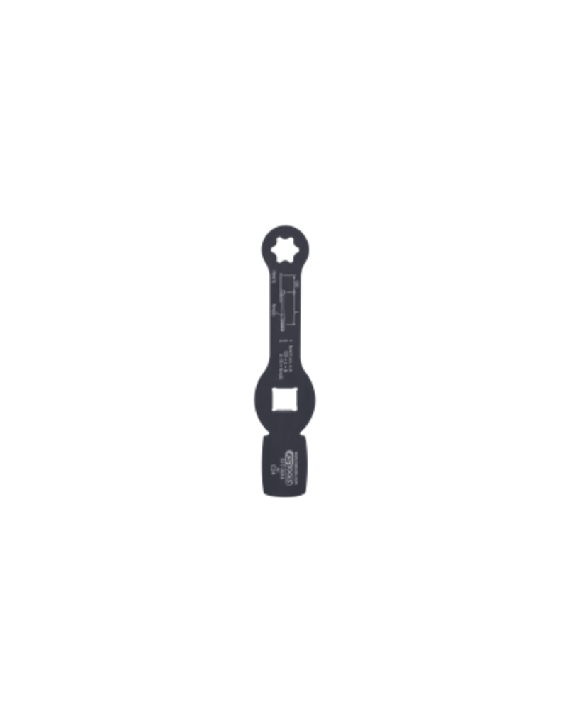 KS TOOLS 3/4" Torx-E slagsleutel met 2 slagvlakken, E24 - 517.0914