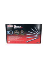 KS TOOLS RESCUEpower Dubbele ringsleutelset, tweezijdig gebogen, 7-dlg 6-19mm - 517.1555
