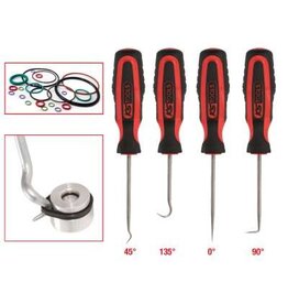 KS TOOLS Hakenset, 4-dlg - 550.1045