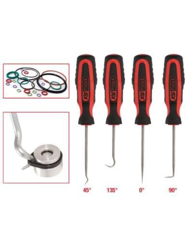 KS TOOLS Hakenset, 4-dlg - 550.1045