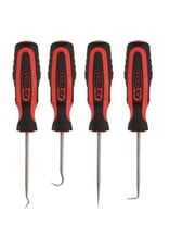KS TOOLS Hakenset, 4-dlg - 550.1045
