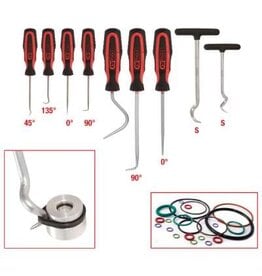 KS TOOLS Master haken-gereedschapset, 9-dlg - 550.1070