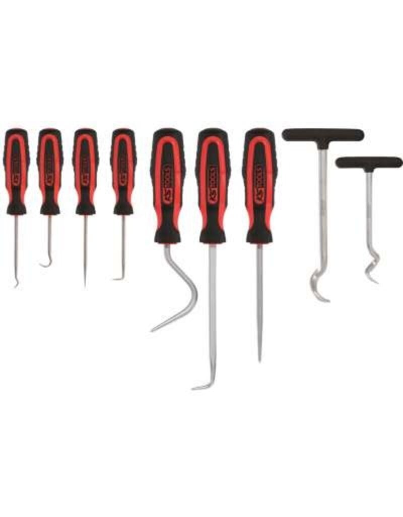 KS TOOLS Master haken-gereedschapset, 9-dlg - 550.1070