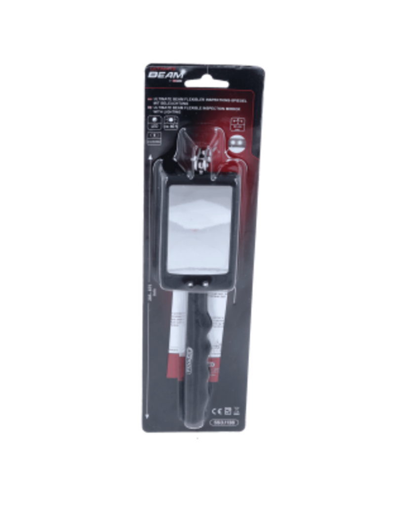 KS TOOLS UltimateBEAM Flexibele inspectiespiegel met verlichting - 550.1136