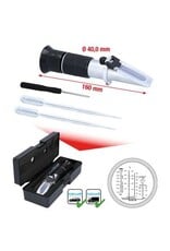 KS TOOLS Refractometer, tester voor accuvloeistof, antivries en AdBlue® toevoeging - 550.1285