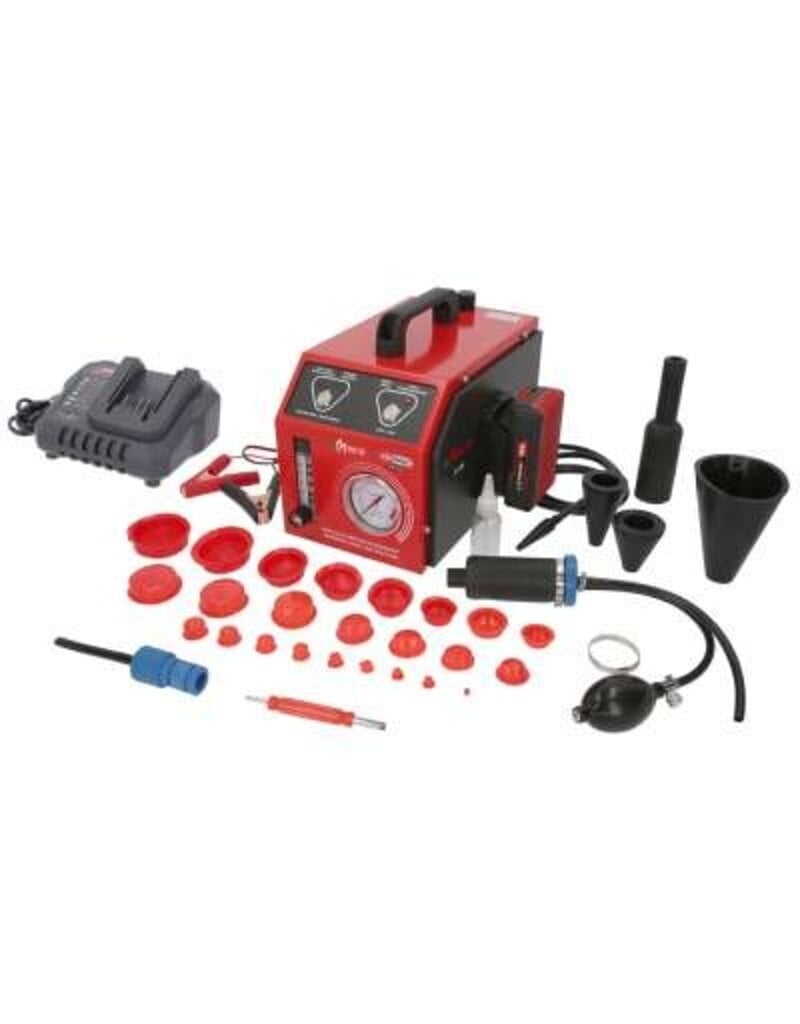 KS TOOLS Rookmachine voor lekdetectie. met 2 Ah accu, 36-dlg - 550.1470