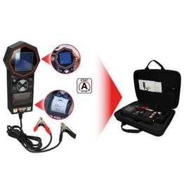 KS TOOLS 12V / 24V Digitale accutester met geïntegreerde printer - 550.1649